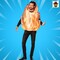Flaming Fire Adult Costume Funny Flame Tunic Outfit for Halloween
